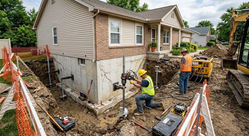 Foundation Repair in Hinesville, GA