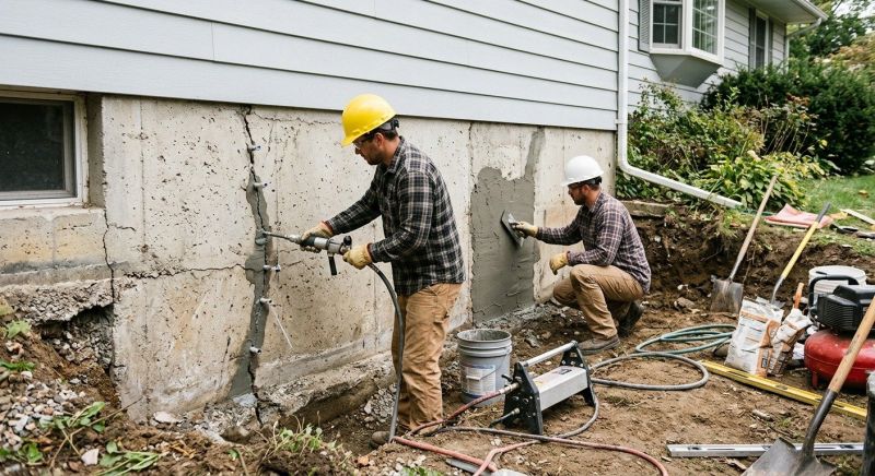 Basement Foundation Repair in Glennville, GA