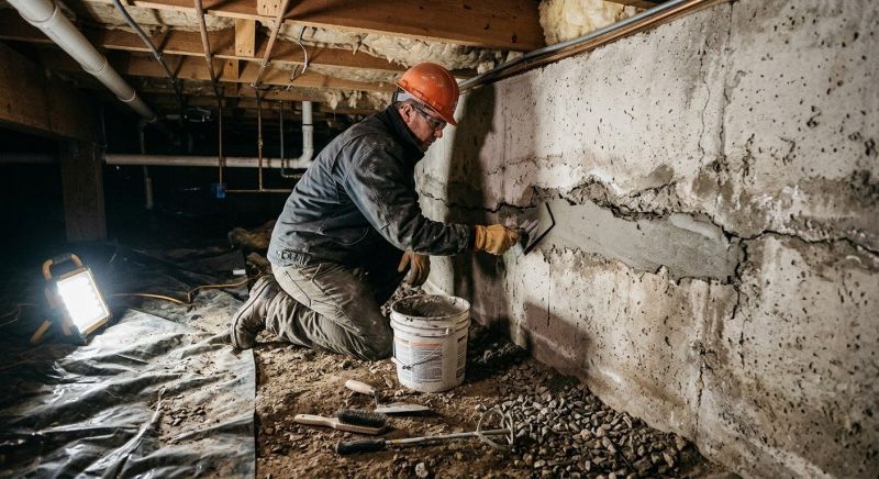 Basement Foundation Repair in Richmond Hill, GA