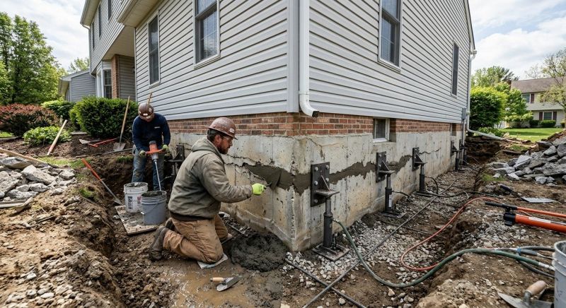 Basement Foundation Repair in Richmond Hill, GA