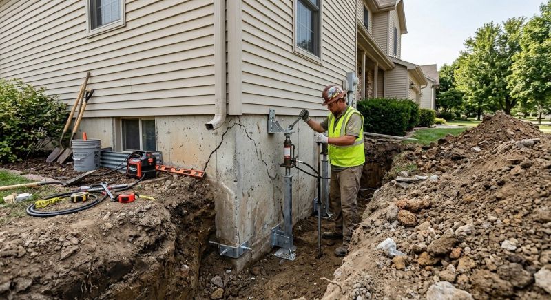 Basement Stabilization in Hinesville, GA