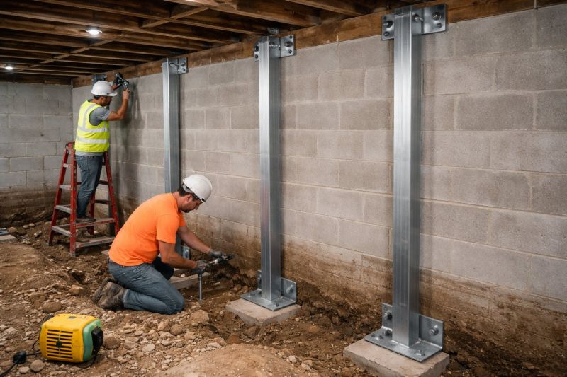Basement Stabilization in Hinesville, GA