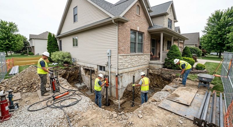 Building Foundation Repair in Ludowici, GA