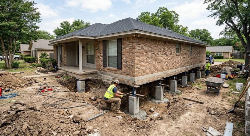 Concrete Foundation Leveling in Richmond Hill, GA