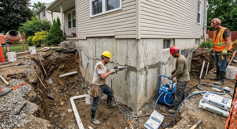 Concrete Foundation Repair in Glennville, GA