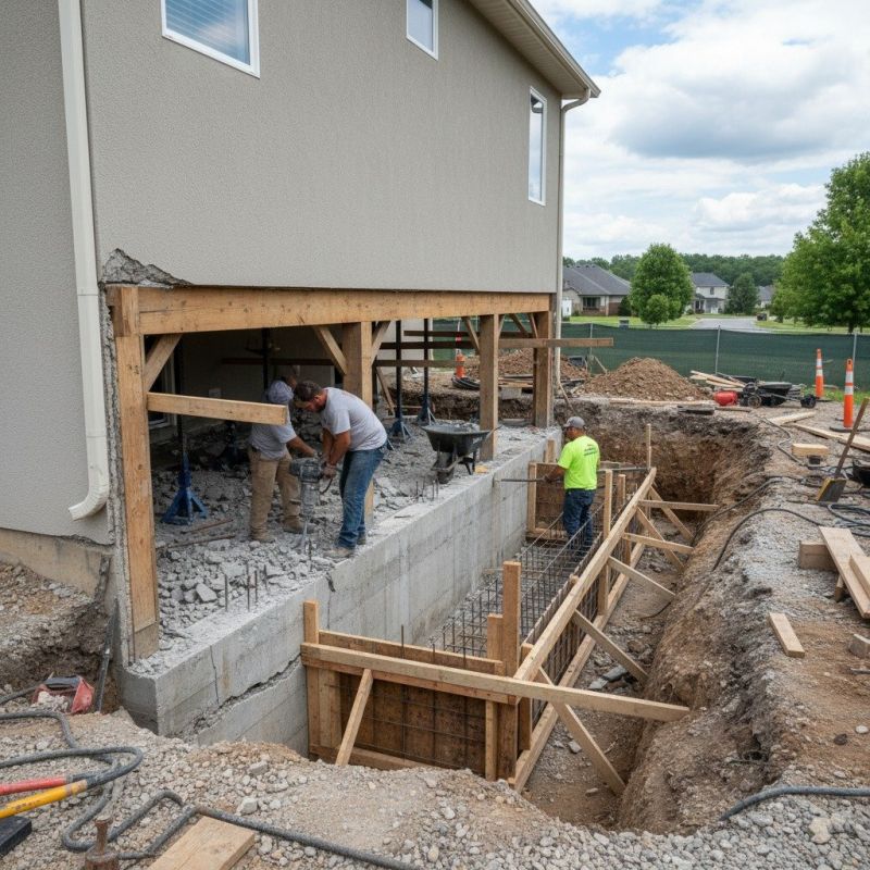 Concrete Foundation Repair in Hinesville, GA