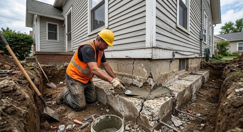 Concrete Foundation Repair in Hinesville, GA