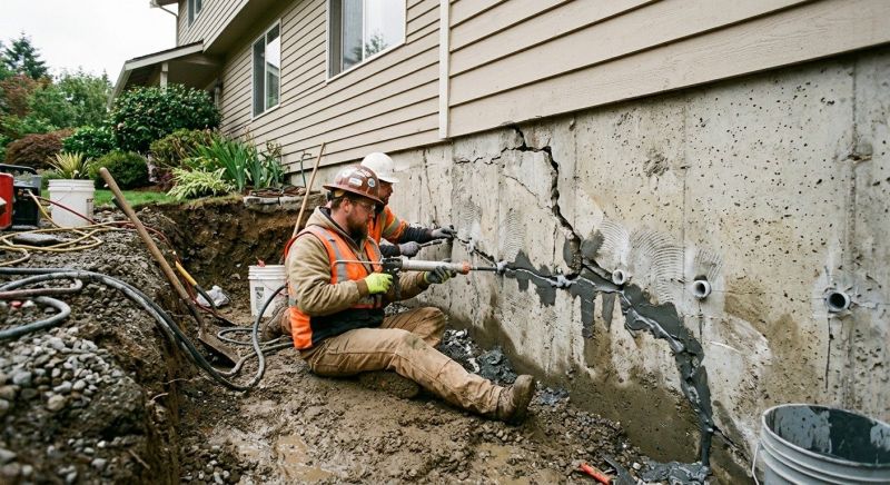 Cracked Foundation Repair in Jesup, GA