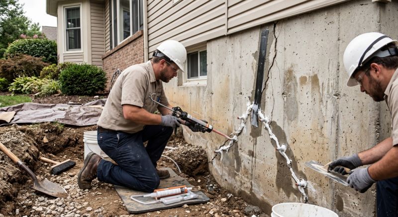 Cracked Foundation Repair in Richmond Hill, GA