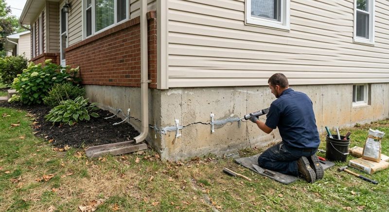 Cracked Foundation Repair in Richmond Hill, GA