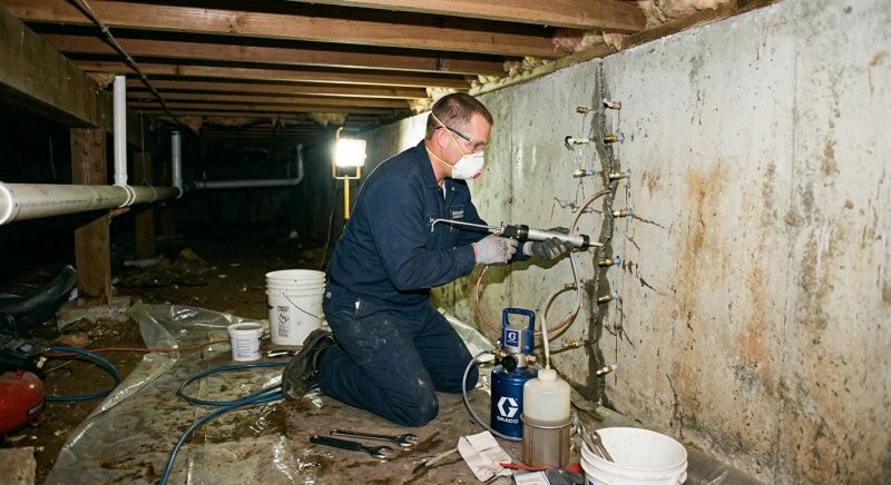 Crawlspace Foundation Repair in Hinesville, GA