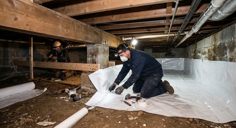 Crawlspace Repair in Hinesville, GA