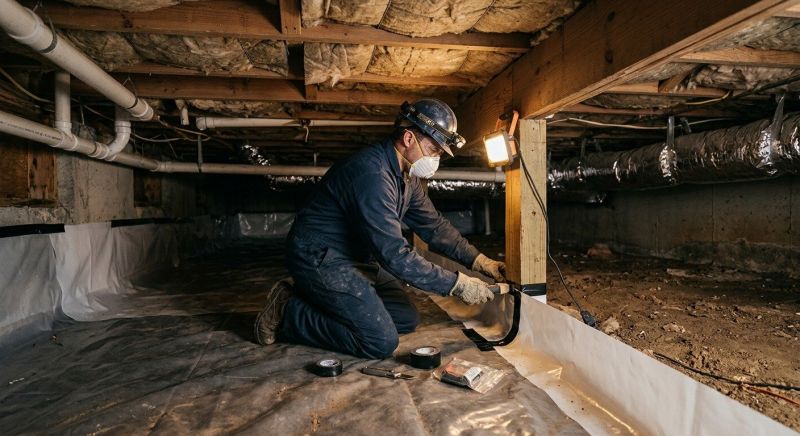 Crawlspace Repair in Hinesville, GA
