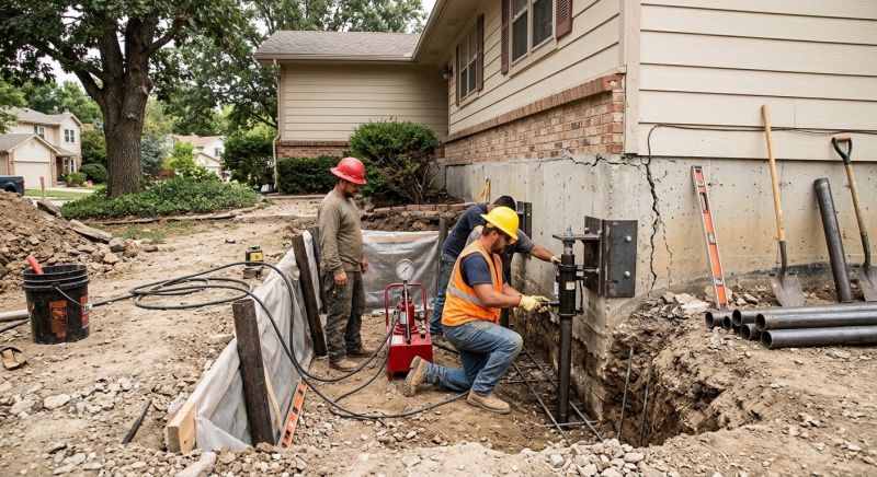 Deep Foundation Repair in Hinesville, GA
