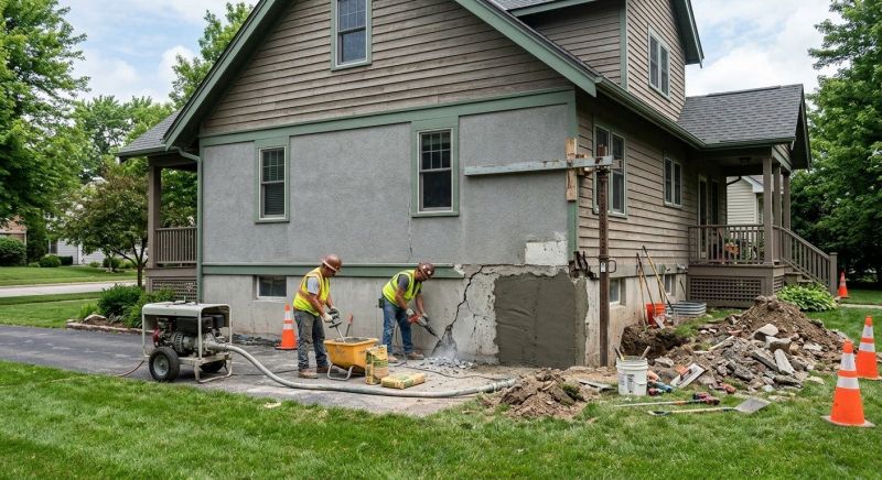 Emergency Foundation Repair in Hinesville, GA