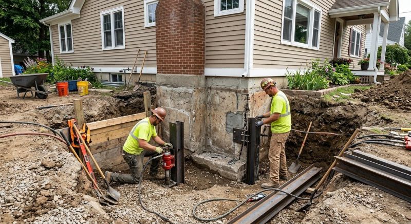 Exterior Foundation Repair in Hinesville, GA
