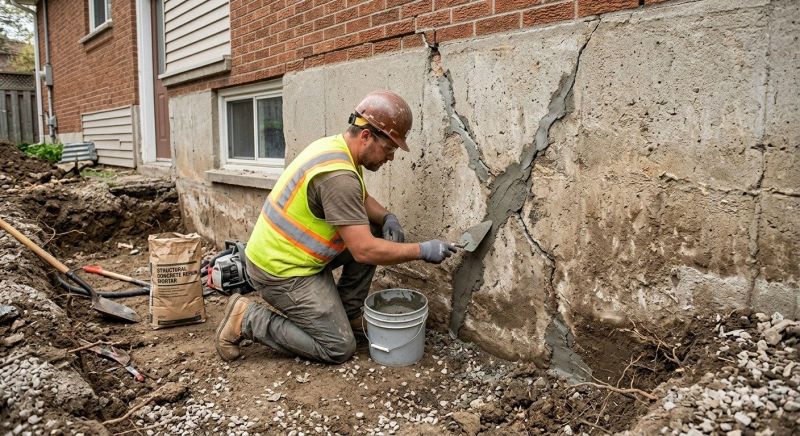 Exterior Foundation Repair in Hinesville, GA