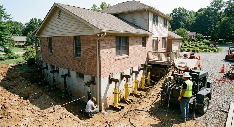 Foundation Jacking in Glennville, GA