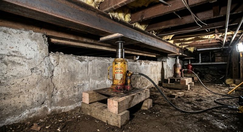 Foundation Jacking in Jesup, GA