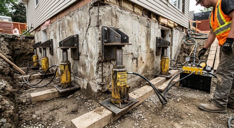 Foundation Jacking in Hinesville, GA