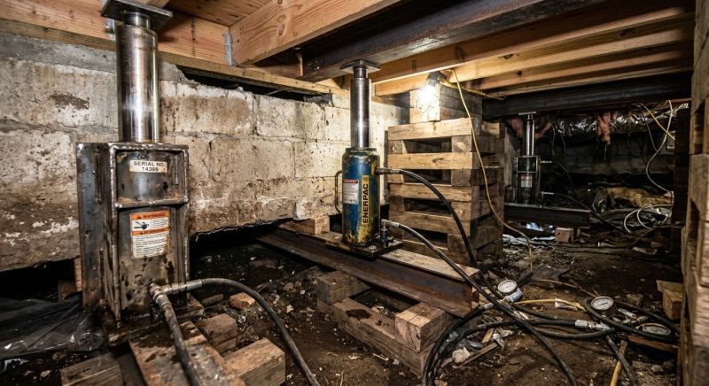 Foundation Jacking in Hinesville, GA