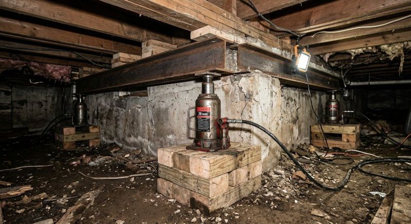 Foundation Jacking in Hinesville, GA