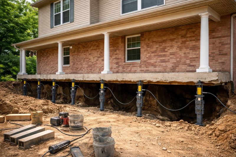 Foundation Jacking in Ludowici, GA