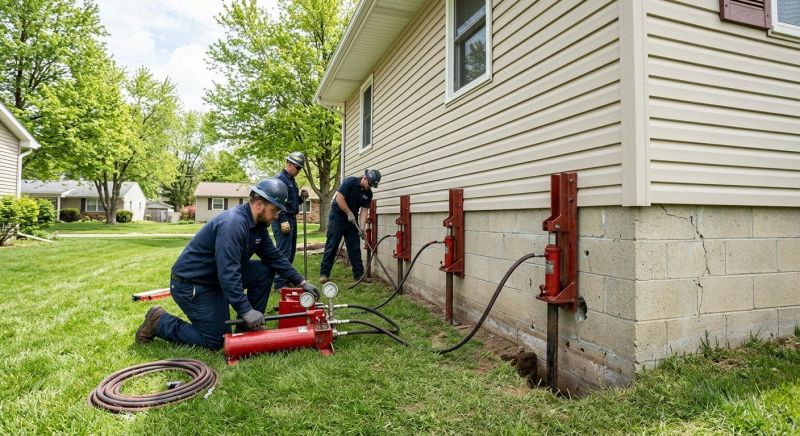 Foundation Jacking in Ludowici, GA