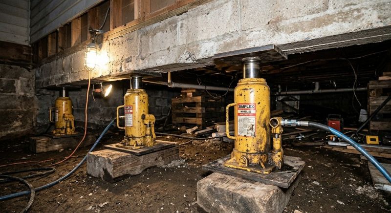 Foundation Jacking in Richmond Hill, GA