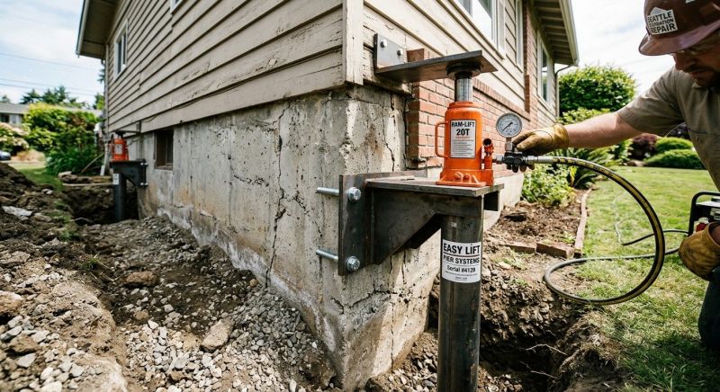 Foundation Lifting in Richmond Hill, GA