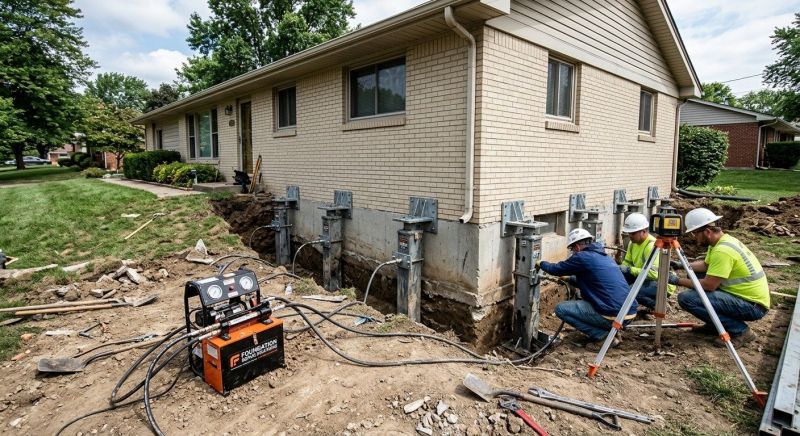 Foundation Pier Leveling in Hinesville, GA