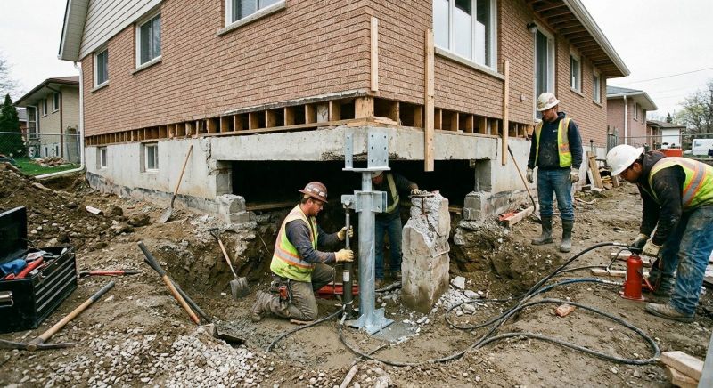 Foundation Pier Repair in Hinesville, GA
