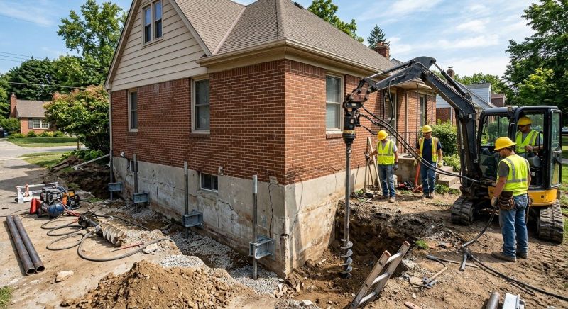 Foundation Stabilizing in Richmond Hill, GA