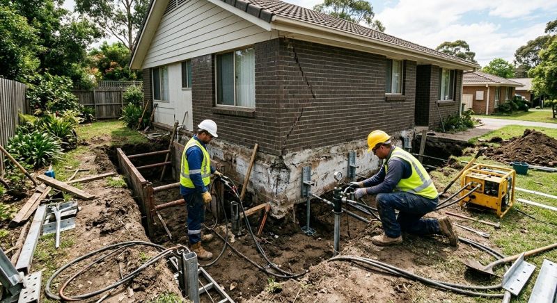 Foundation Structural Repair in Ludowici, GA