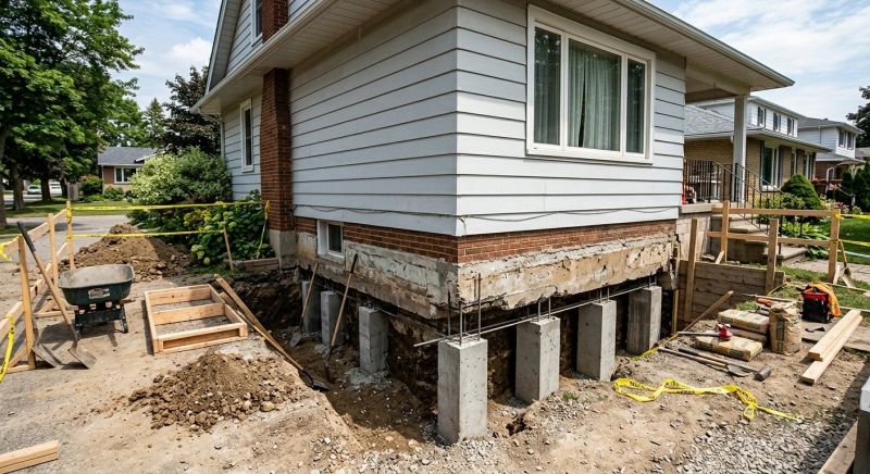 Foundation Underpinning in Hinesville, GA