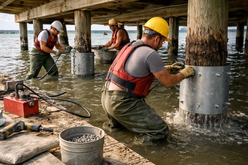 Piling Repair in Jesup, GA