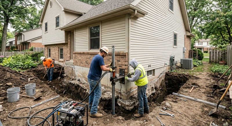 Residential Foundation Repair in Hinesville, GA