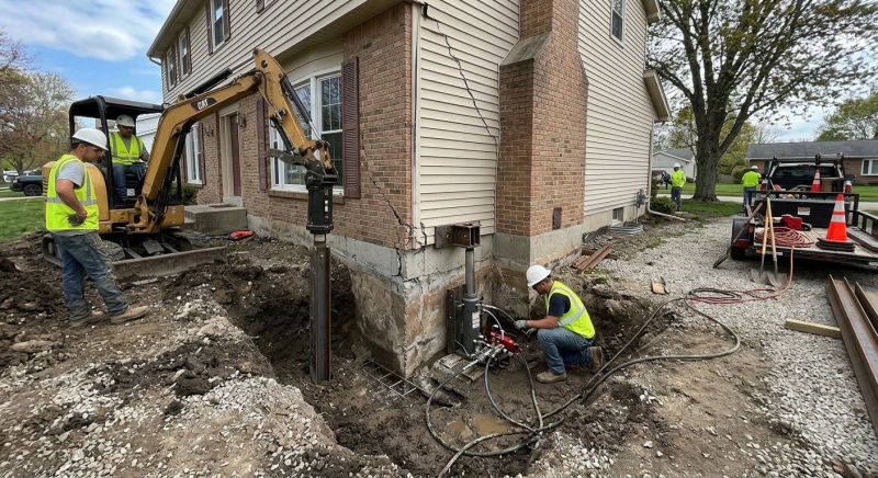 Sinking Foundation Repair in Richmond Hill, GA