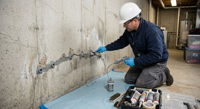 Structural Crack Repair in Hinesville, GA