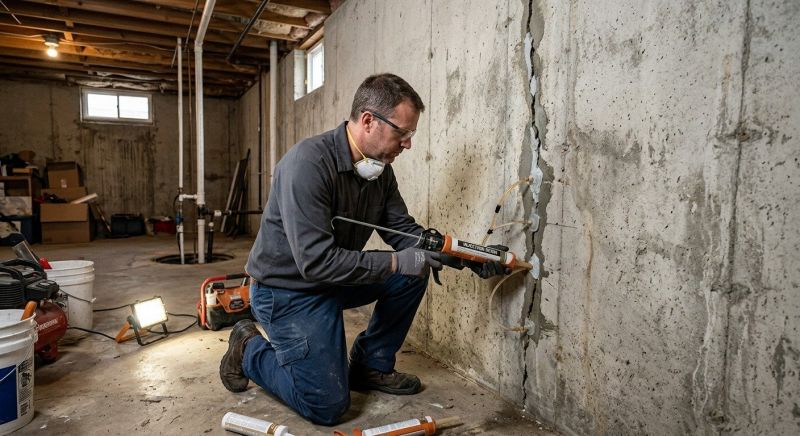 Structural Crack Repair in Hinesville, GA