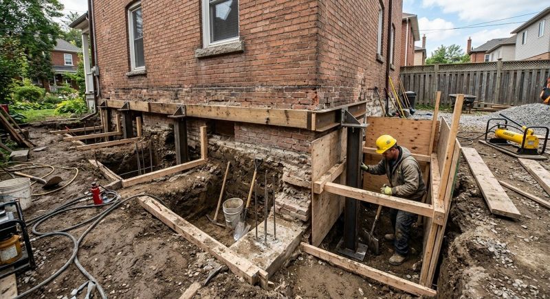 Structural Underpinning in Hinesville, GA